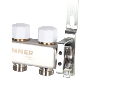 ROMMER RMS-3200-000003 ROMMER Коллектор из нержавеющей стали без расходомеров 3 вых.