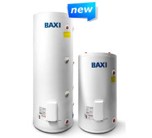 Бойлер косвенного нагрева Baxi UBC 400 DC напольный, двойной змеевик