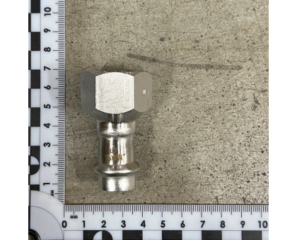 Муфта пресс-В 15 х 3/4", нержавеющая сталь