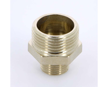 Ниппель Н никелированный UNI-FITT 3/4"x1"